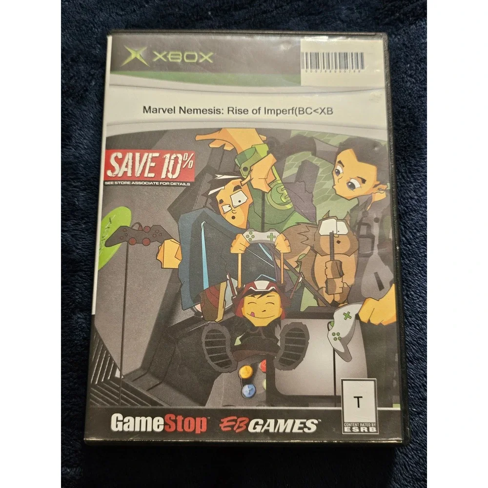 Marvel Nemesis Rise of the Imperfects Microsoft Xbox Original Game Fighting EA